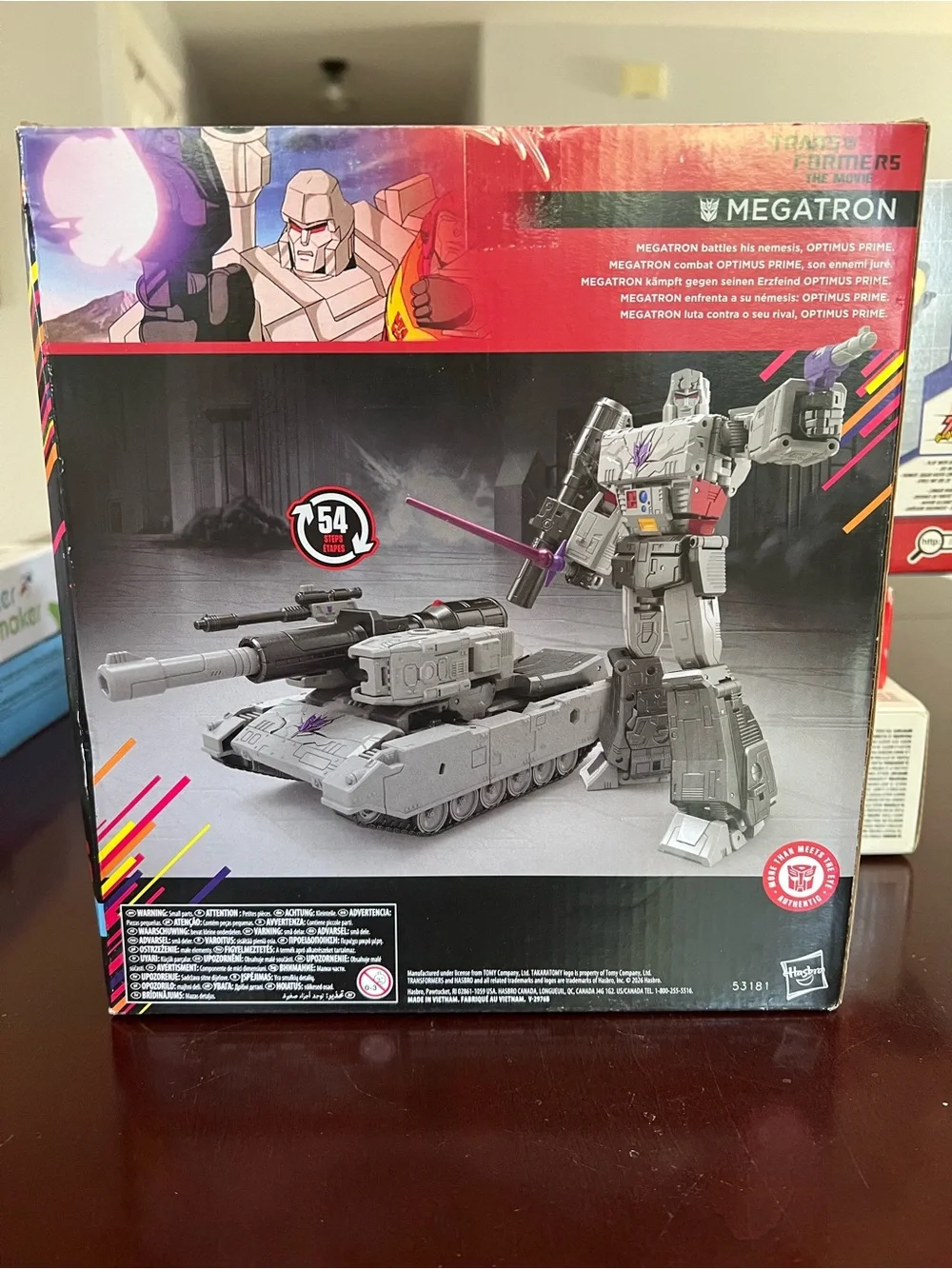 Hasbro Megatron Action Figure - Gray & Purple